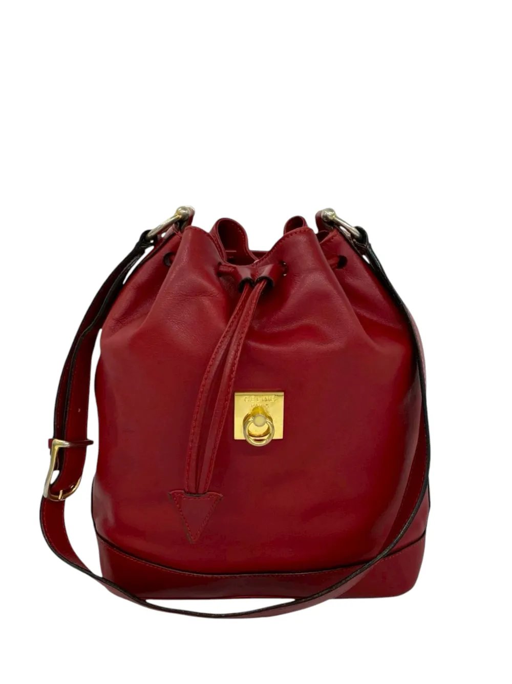 2014 Leather bucket bag