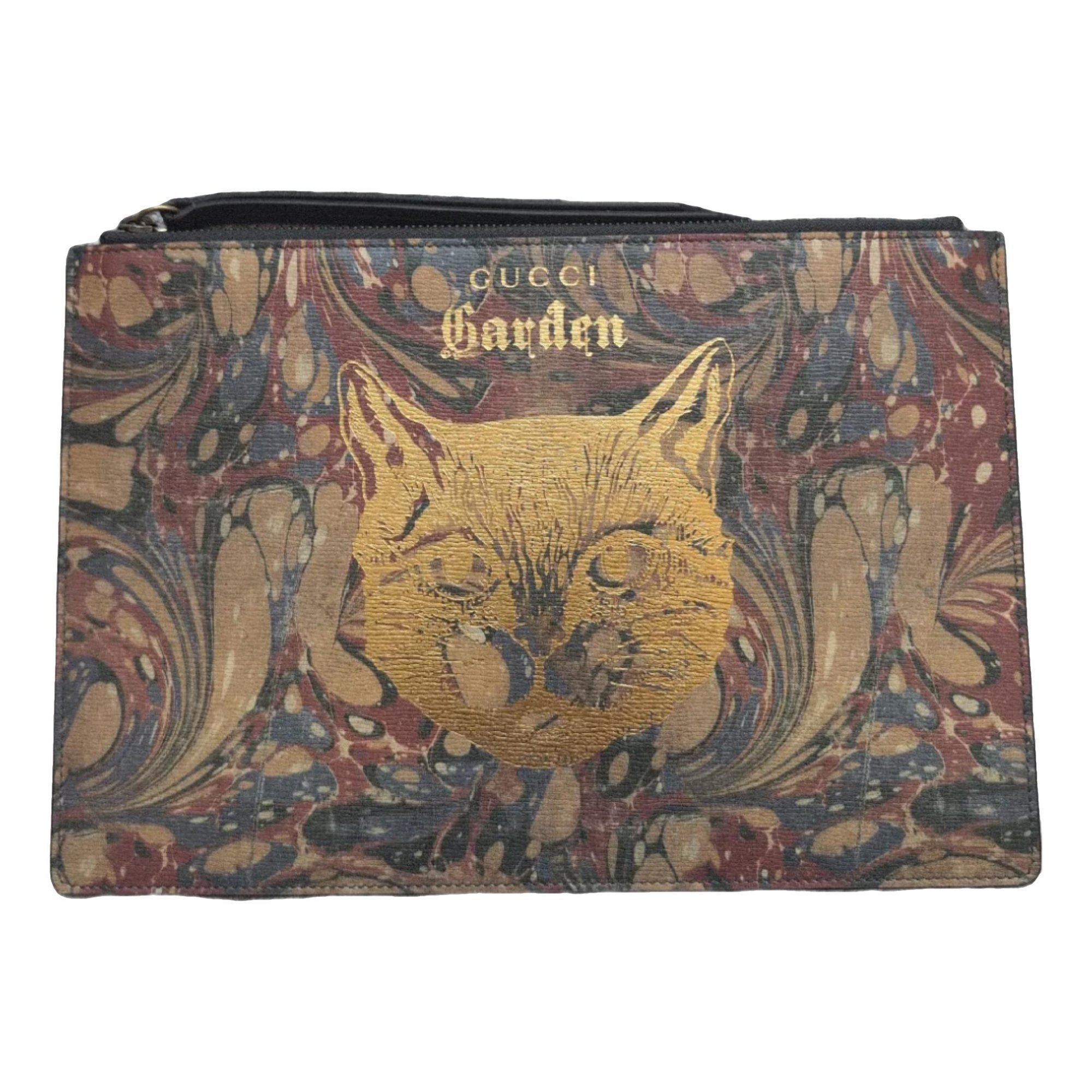 Vinyl clutch bag