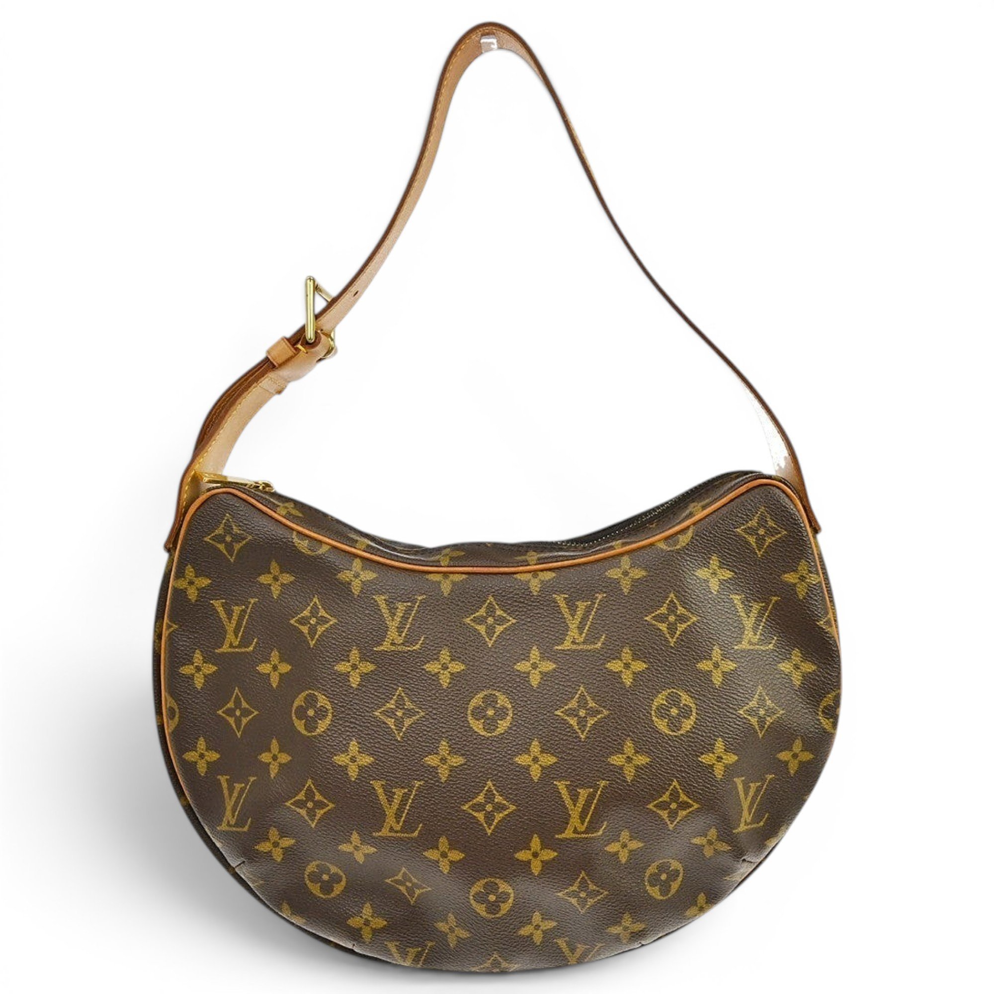 Croissant cloth handbag