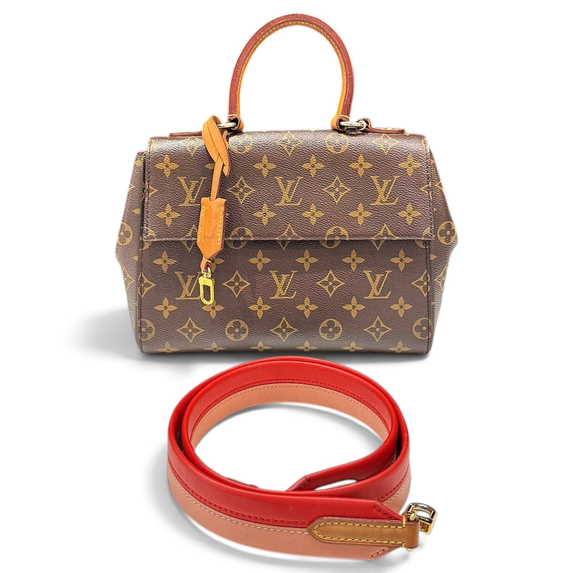 Cluny leather handbag