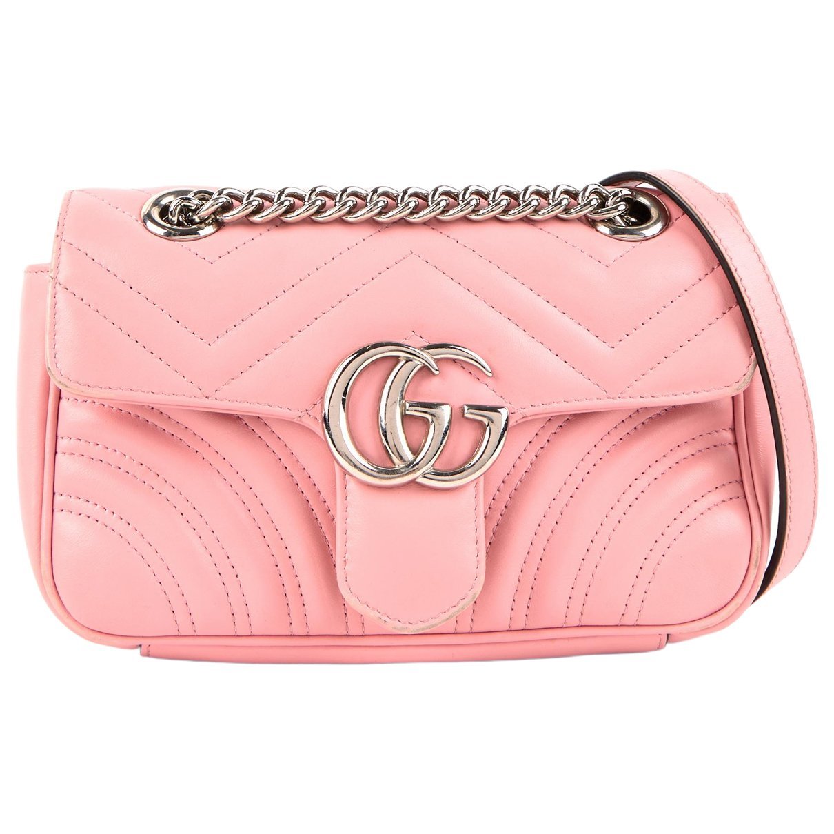 GG Marmont Flap leather crossbody bag