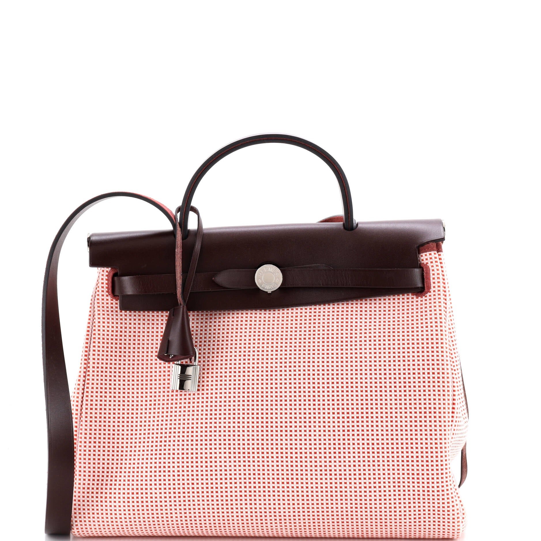 Herbag Zip Criss Viking Toile and Leather 31