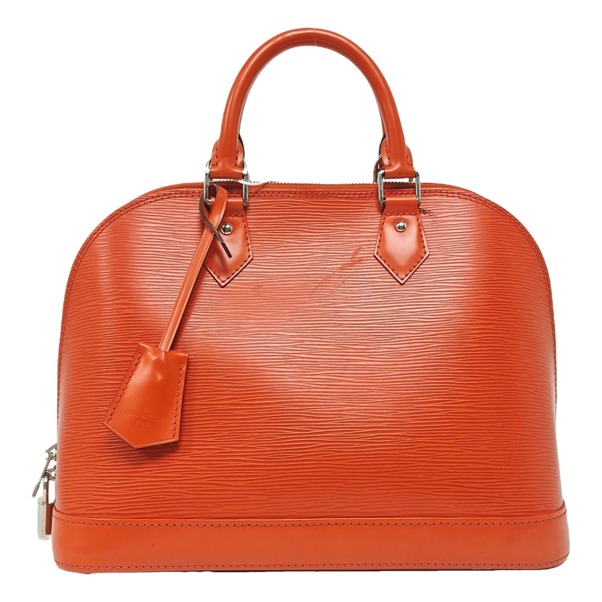 Alma leather handbag