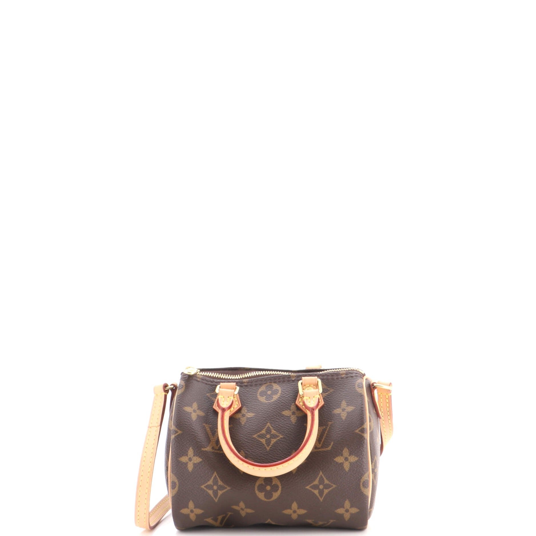 Louis Vuitton Speedy Bandouliere Bag Monogram Canvas Nano