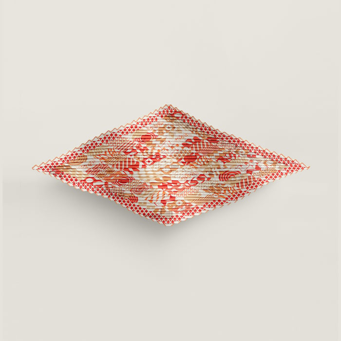 Twilly Au Bloc Pleated Scarf 90