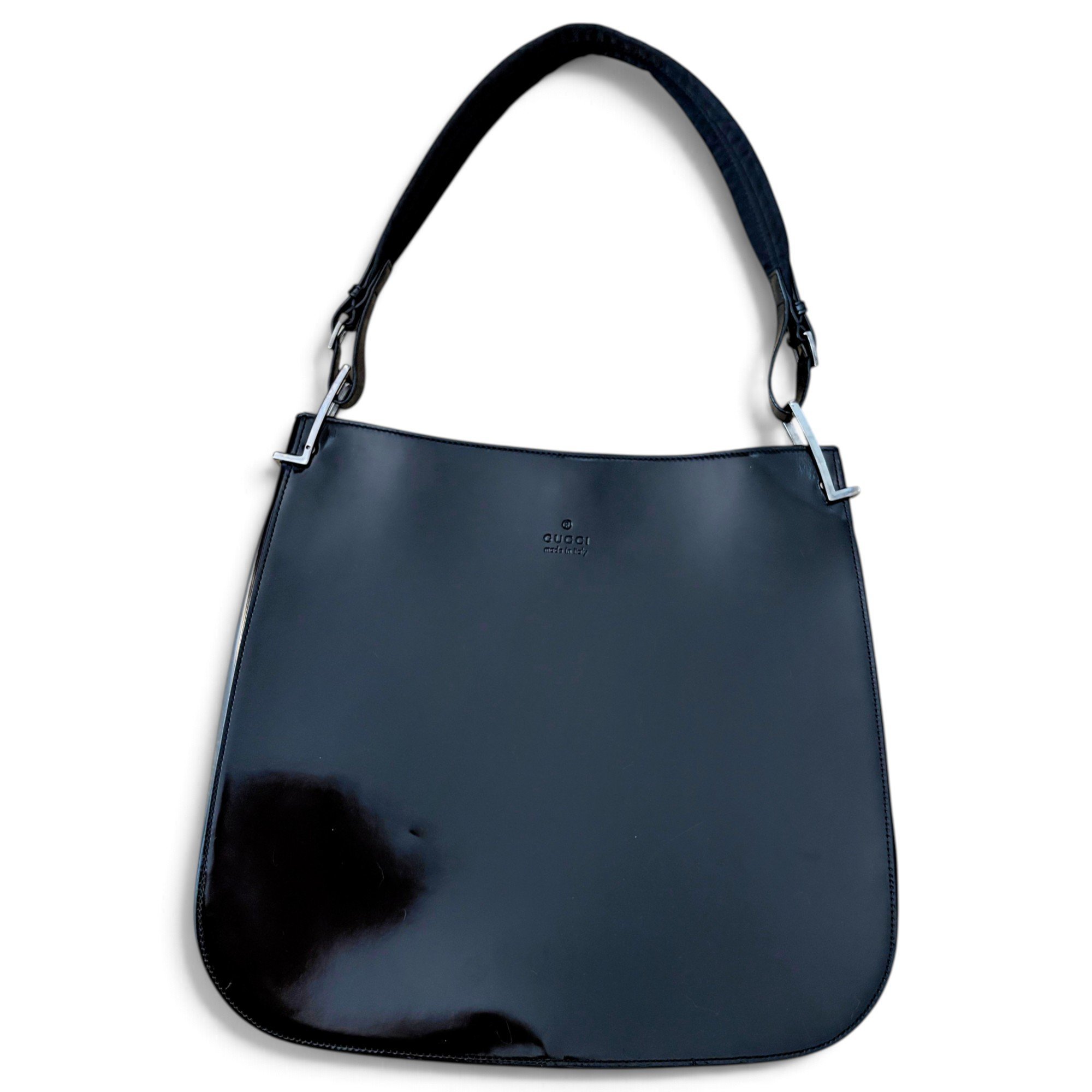 Hobo leather handbag
