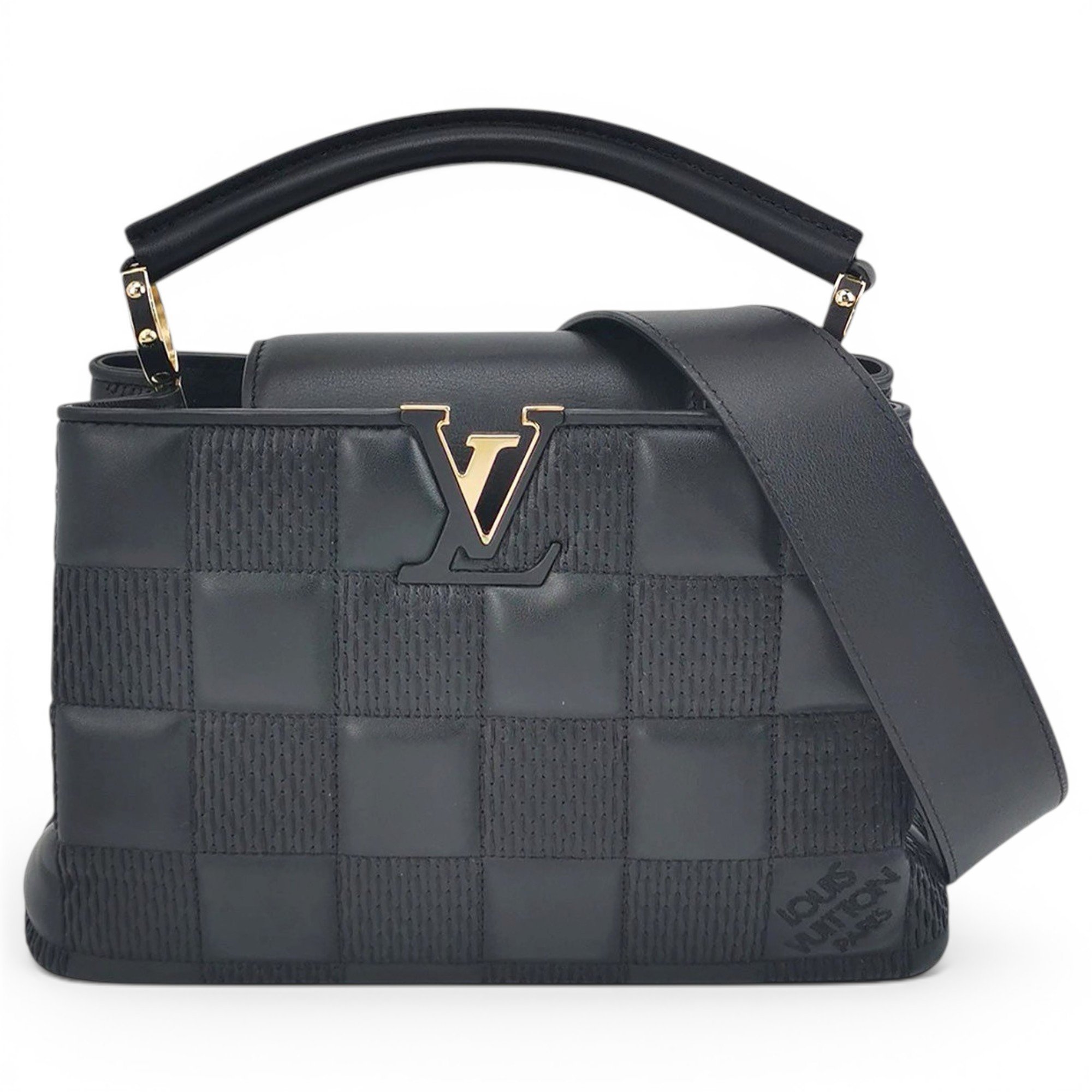 Capucines leather handbag