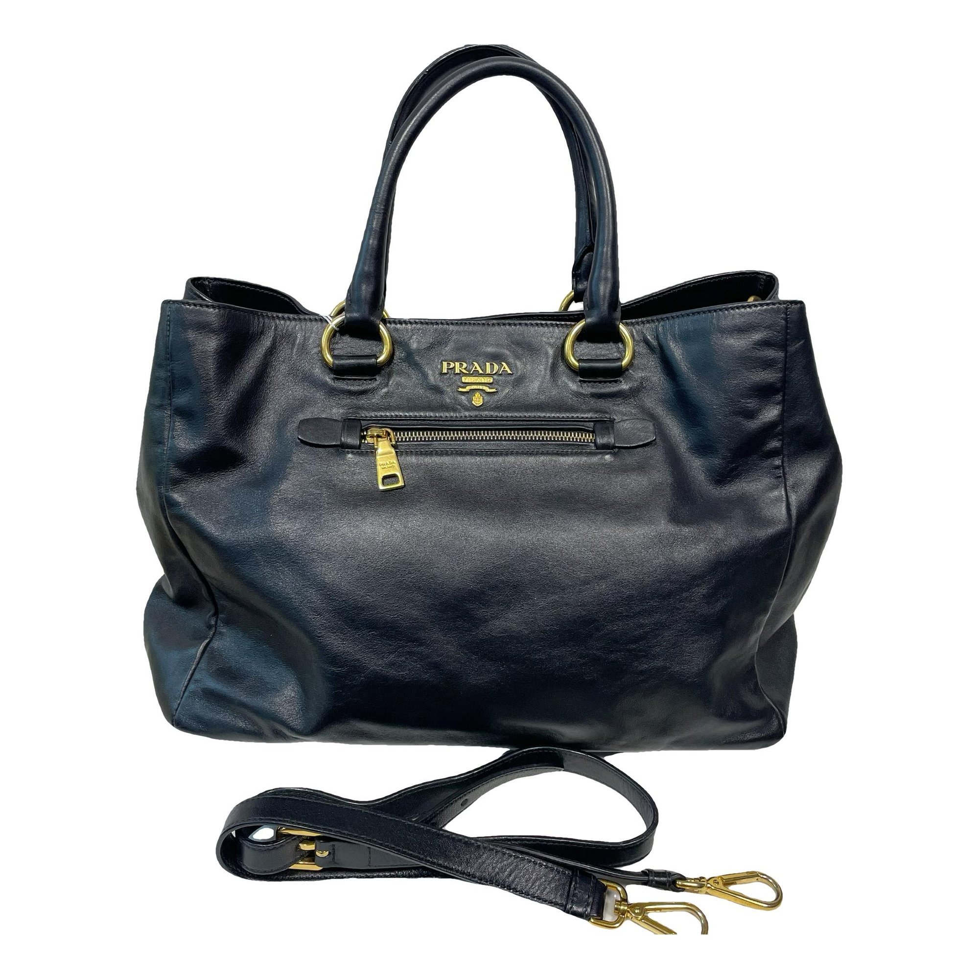 Leather handbag