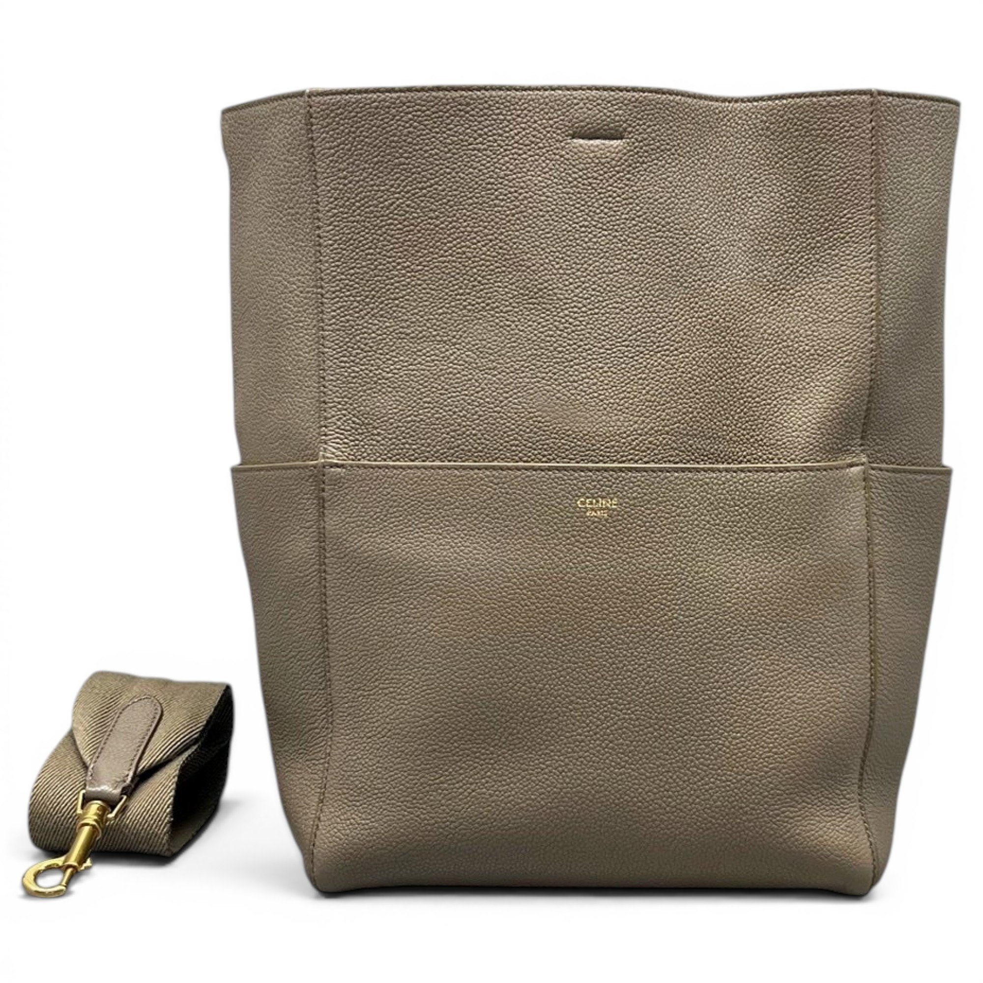 Leather handbag