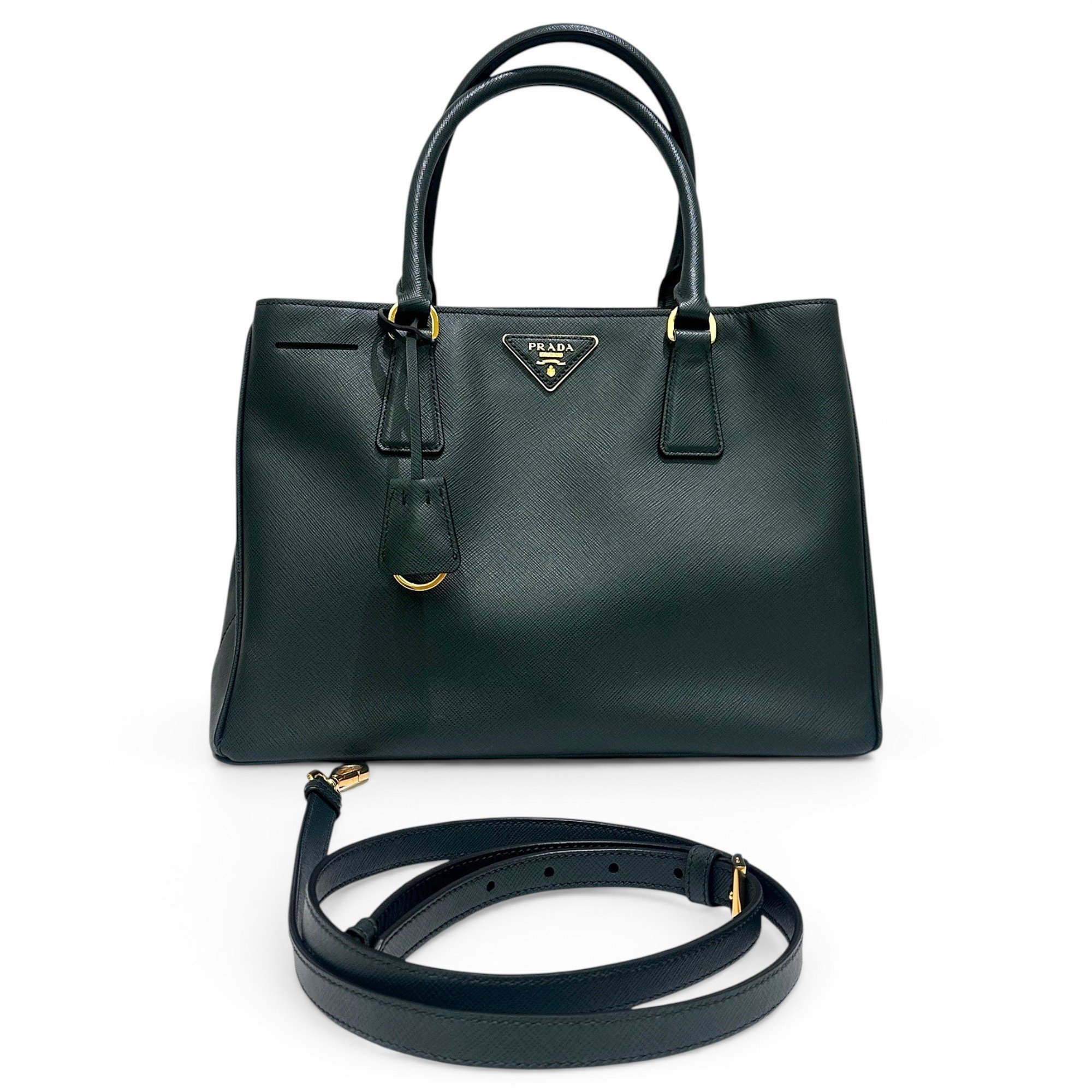 Galleria leather handbag