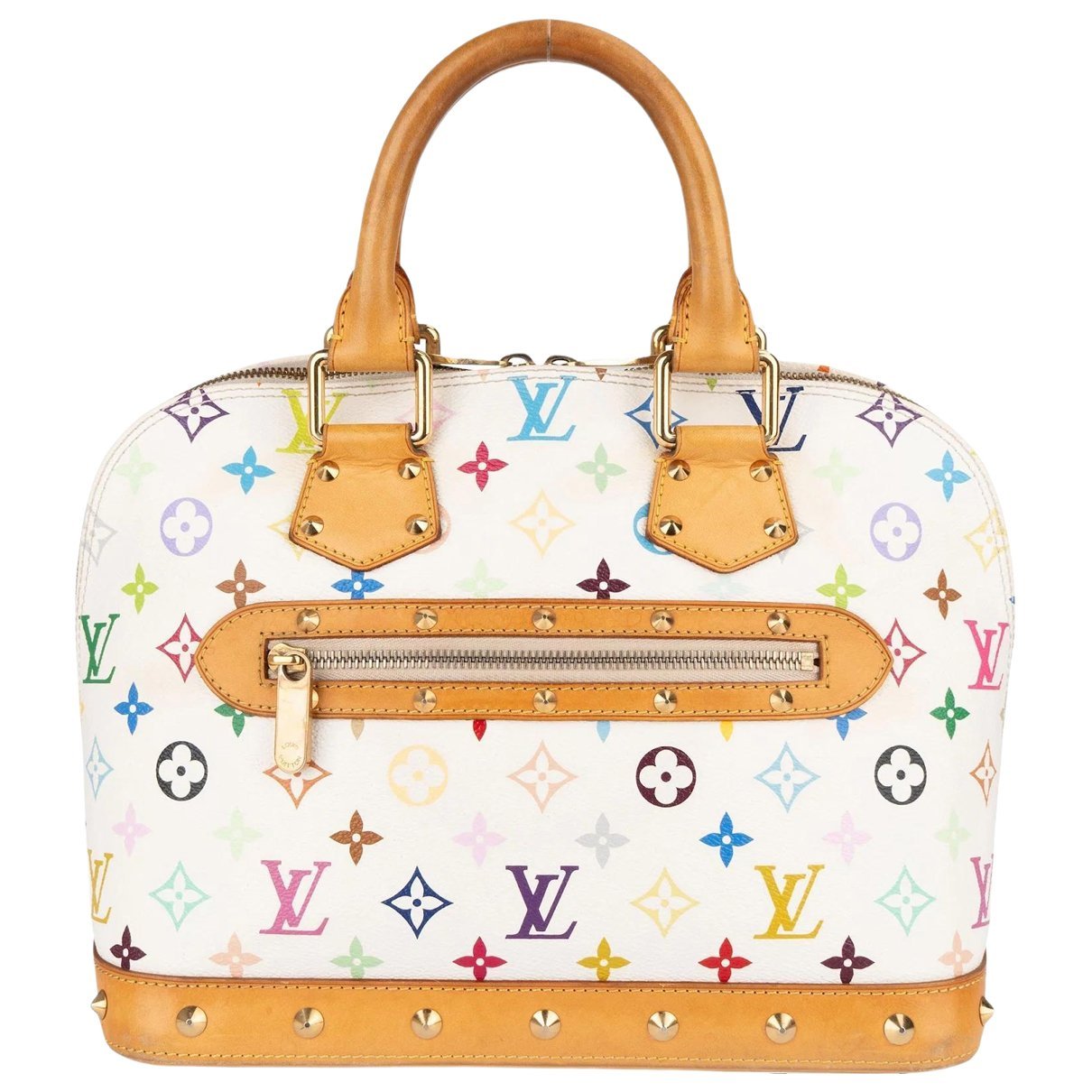 Alma leather handbag