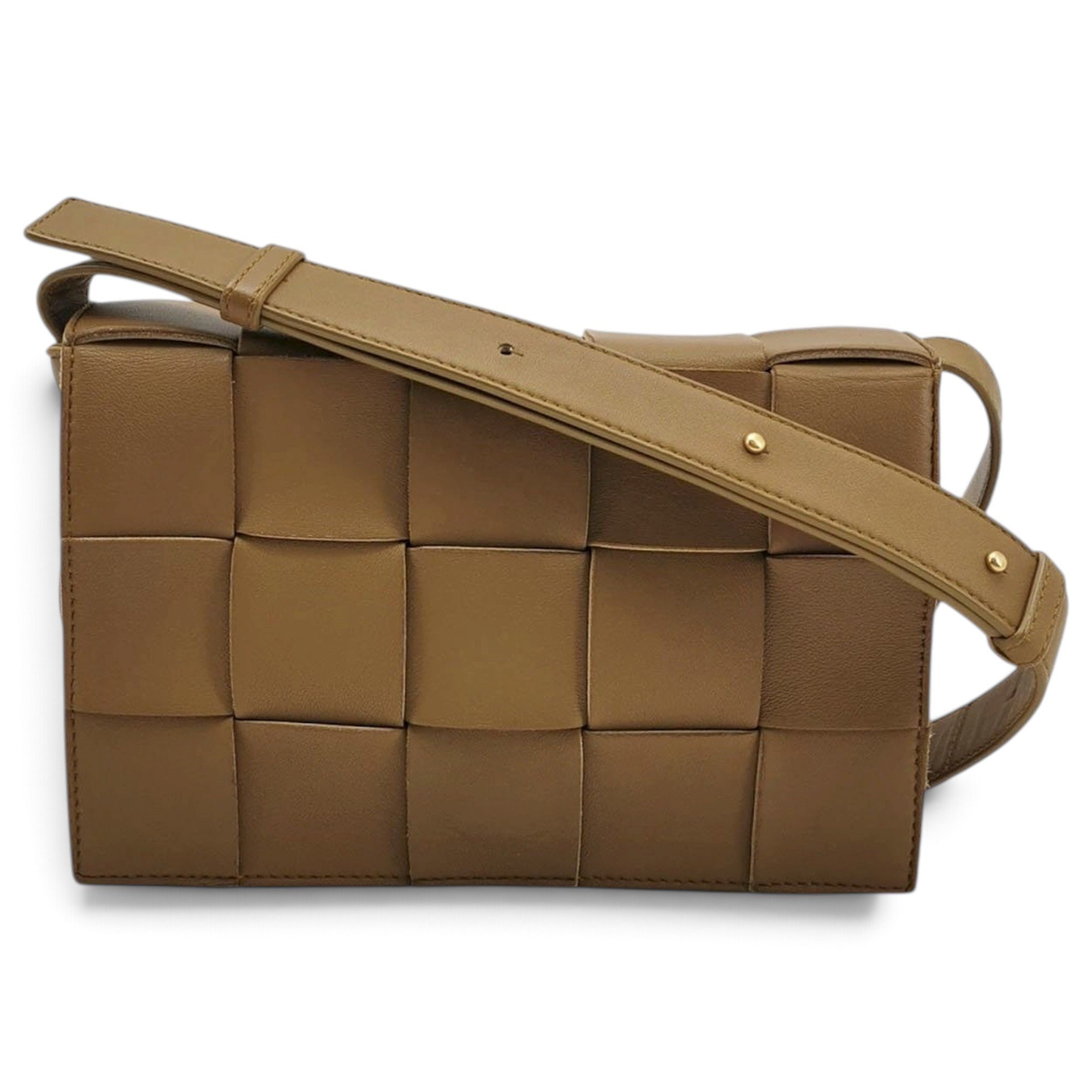 Brick Cassette leather handbag