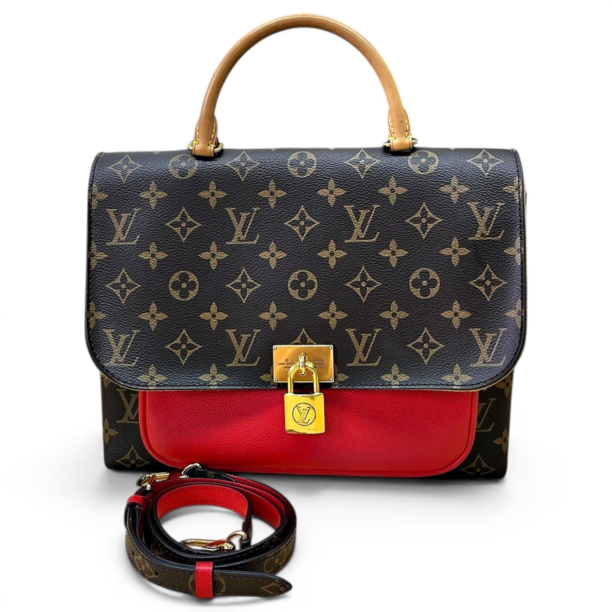 Marignan leather handbag