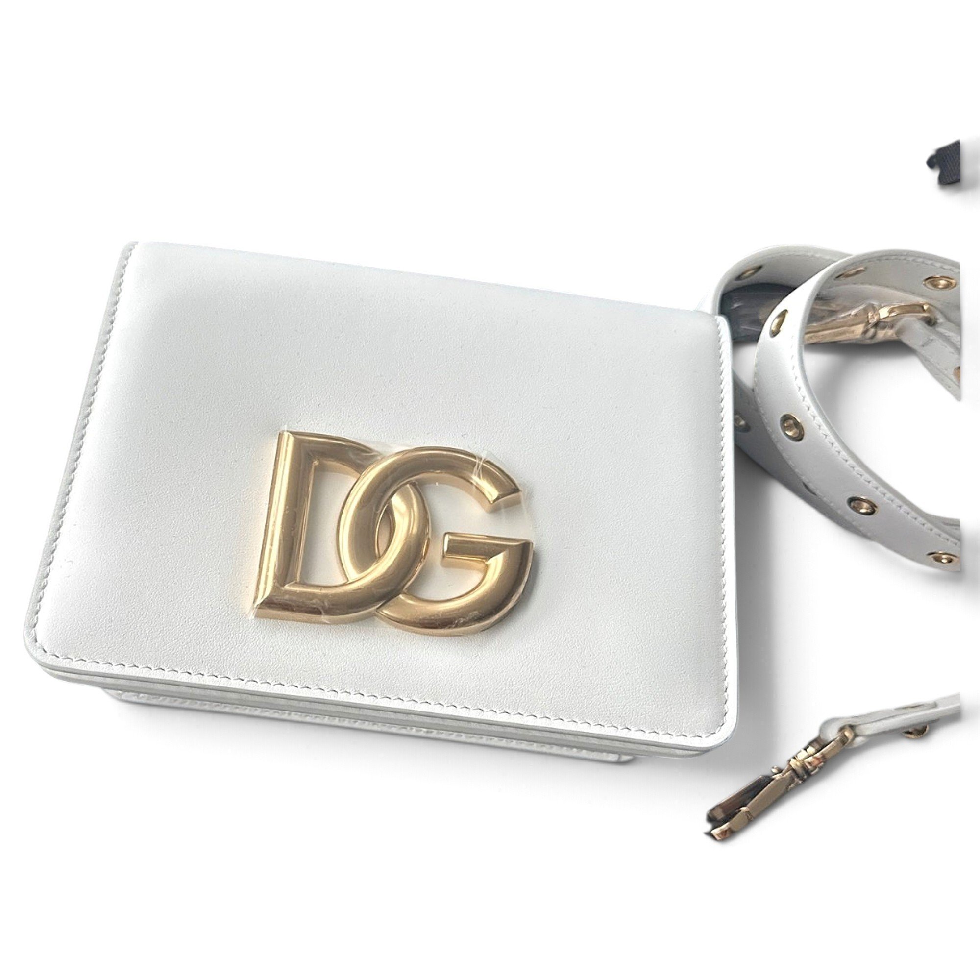 DG Girls leather crossbody bag