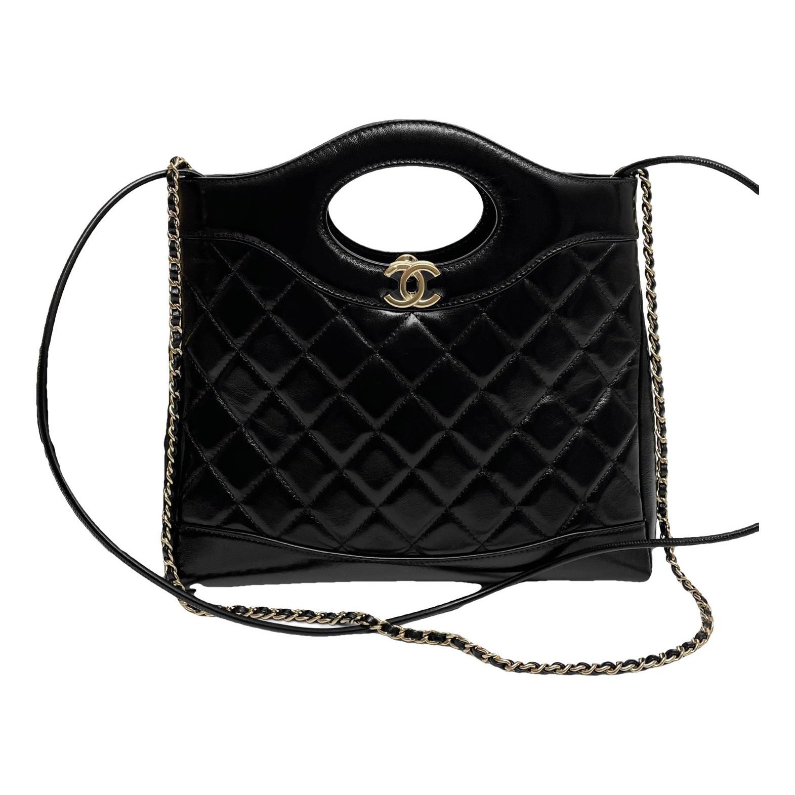 Leather crossbody bag