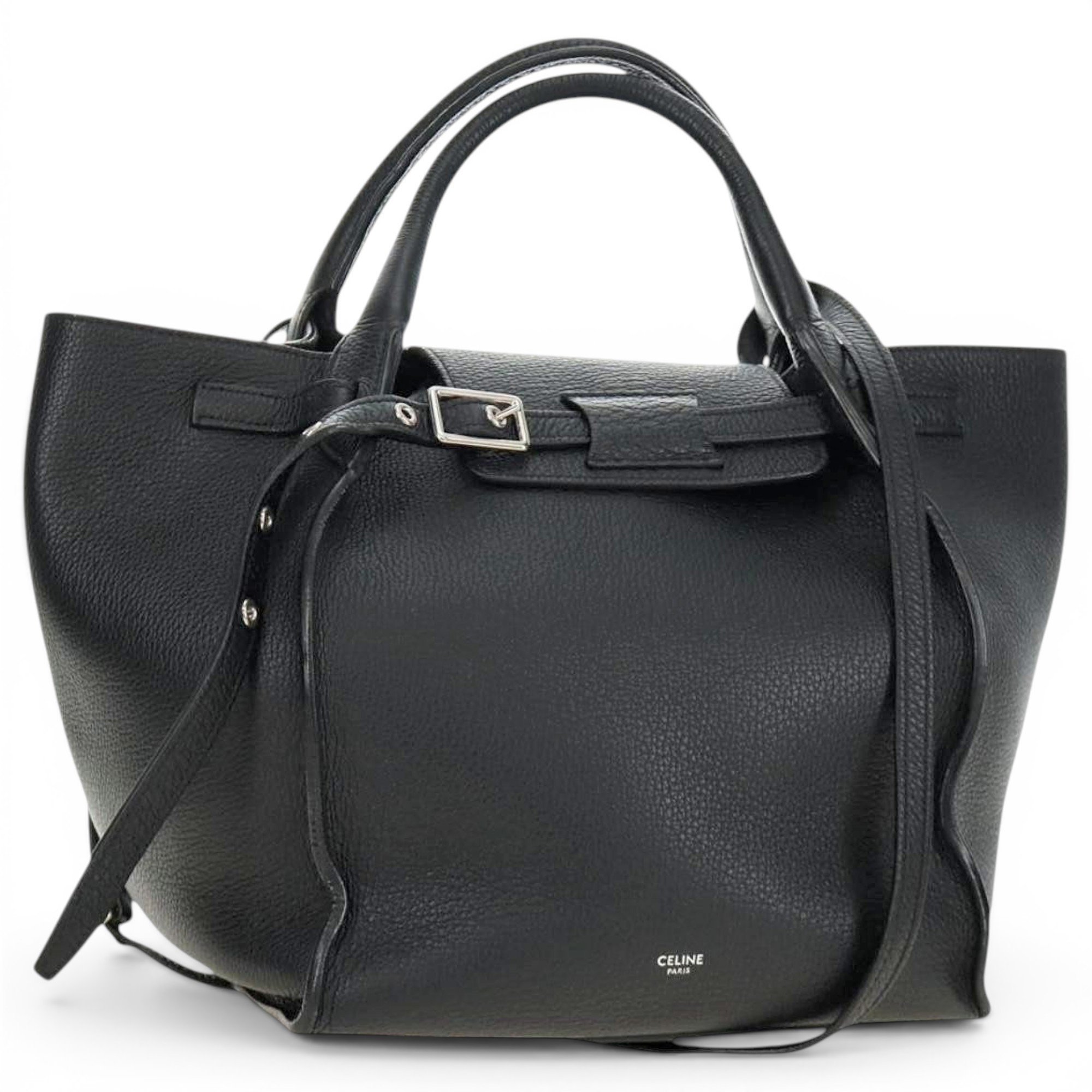Big Bag leather handbag