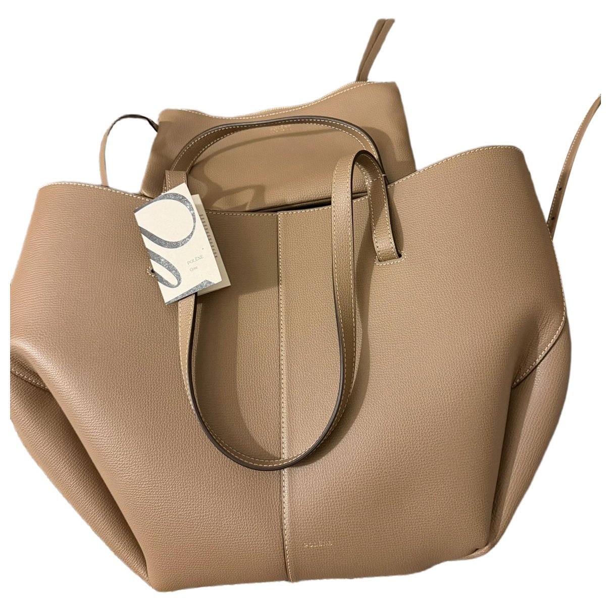 Polene Leather handbag