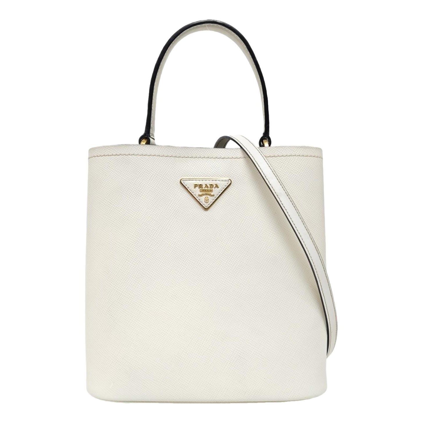 Panier leather handbag