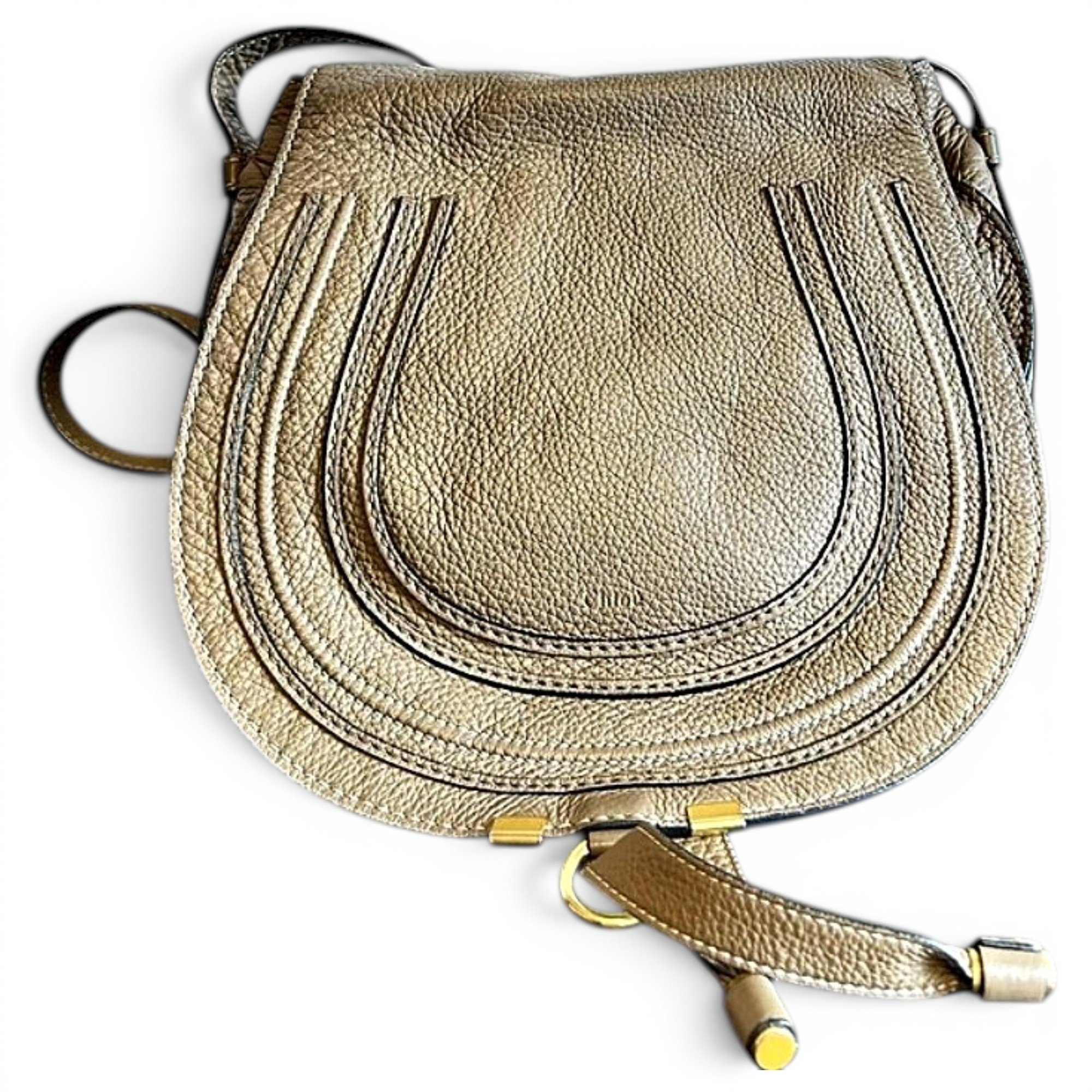 Marcie leather handbag