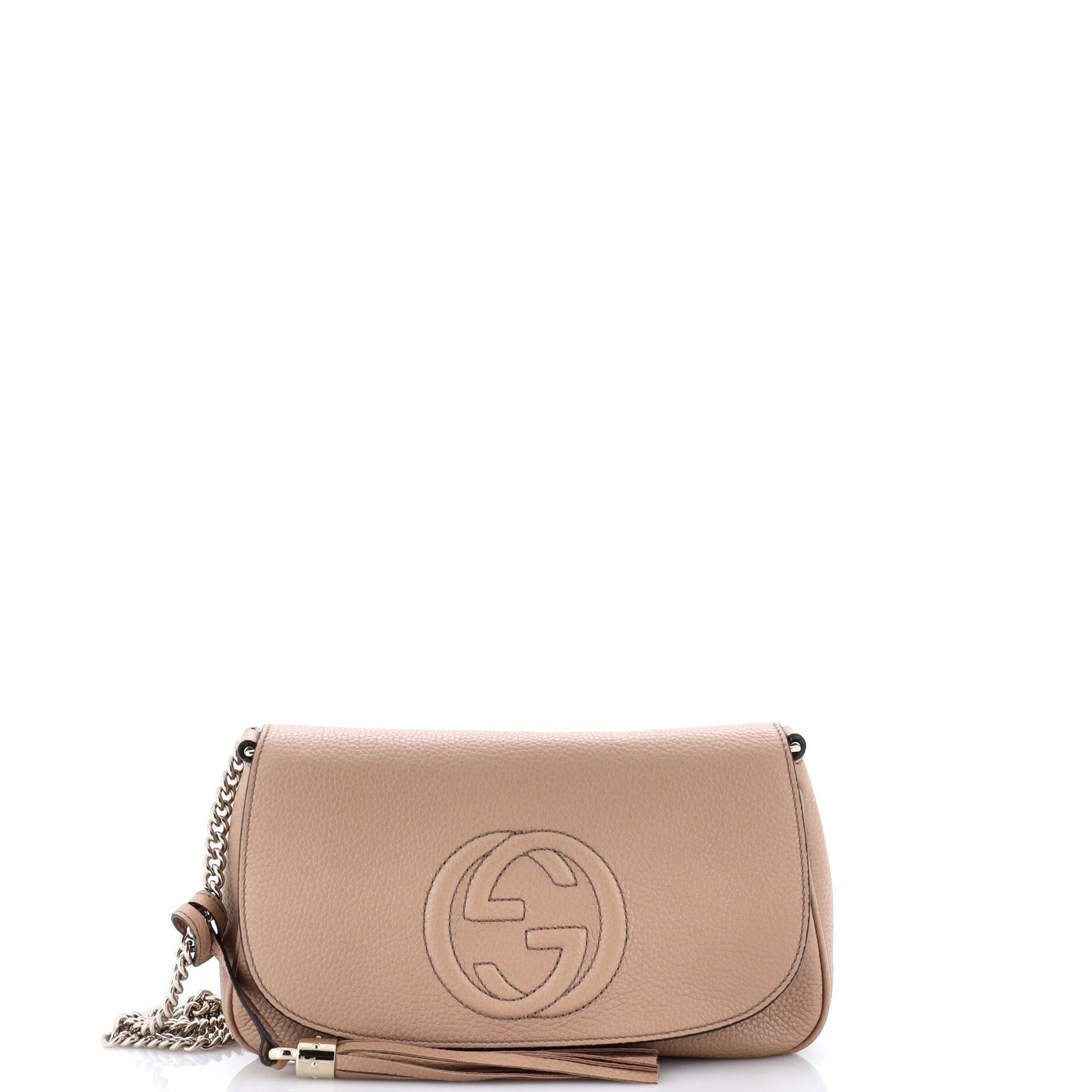 Soho Chain Crossbody Bag Leather Medium