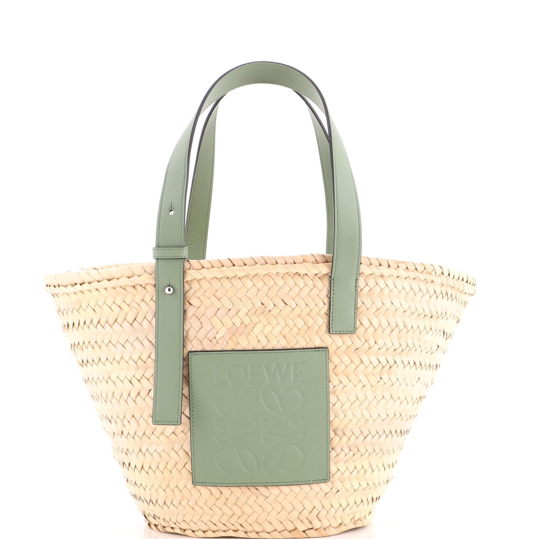 Basket Tote Raffia Medium