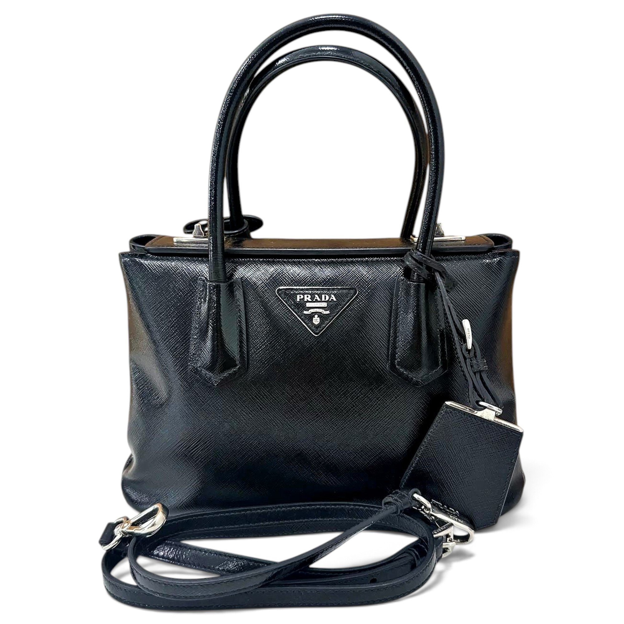 Galleria leather handbag