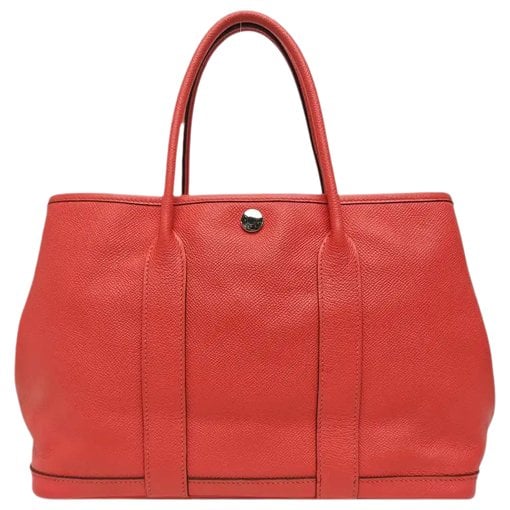 Garden Party leather handbag