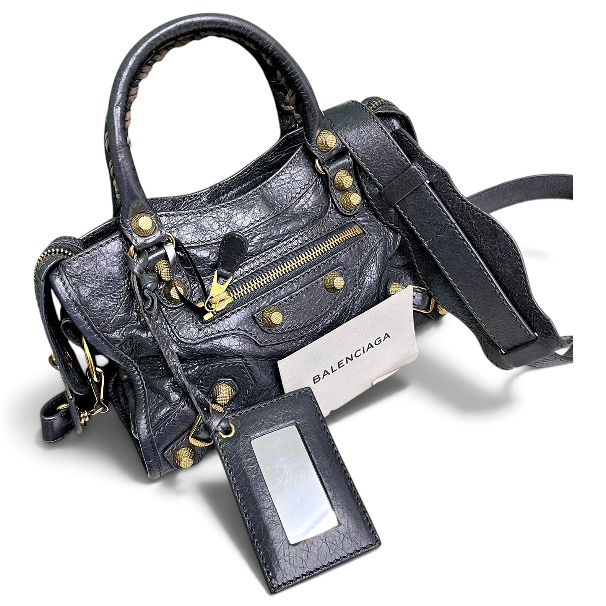 Balenciaga City leather handbag