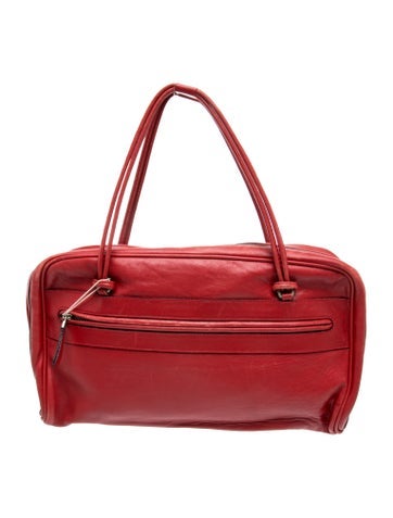 Leather Top Handle Bag