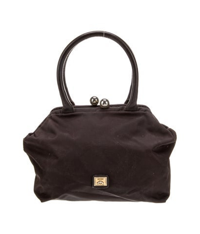 Moschino Nylon Top Handle Bag