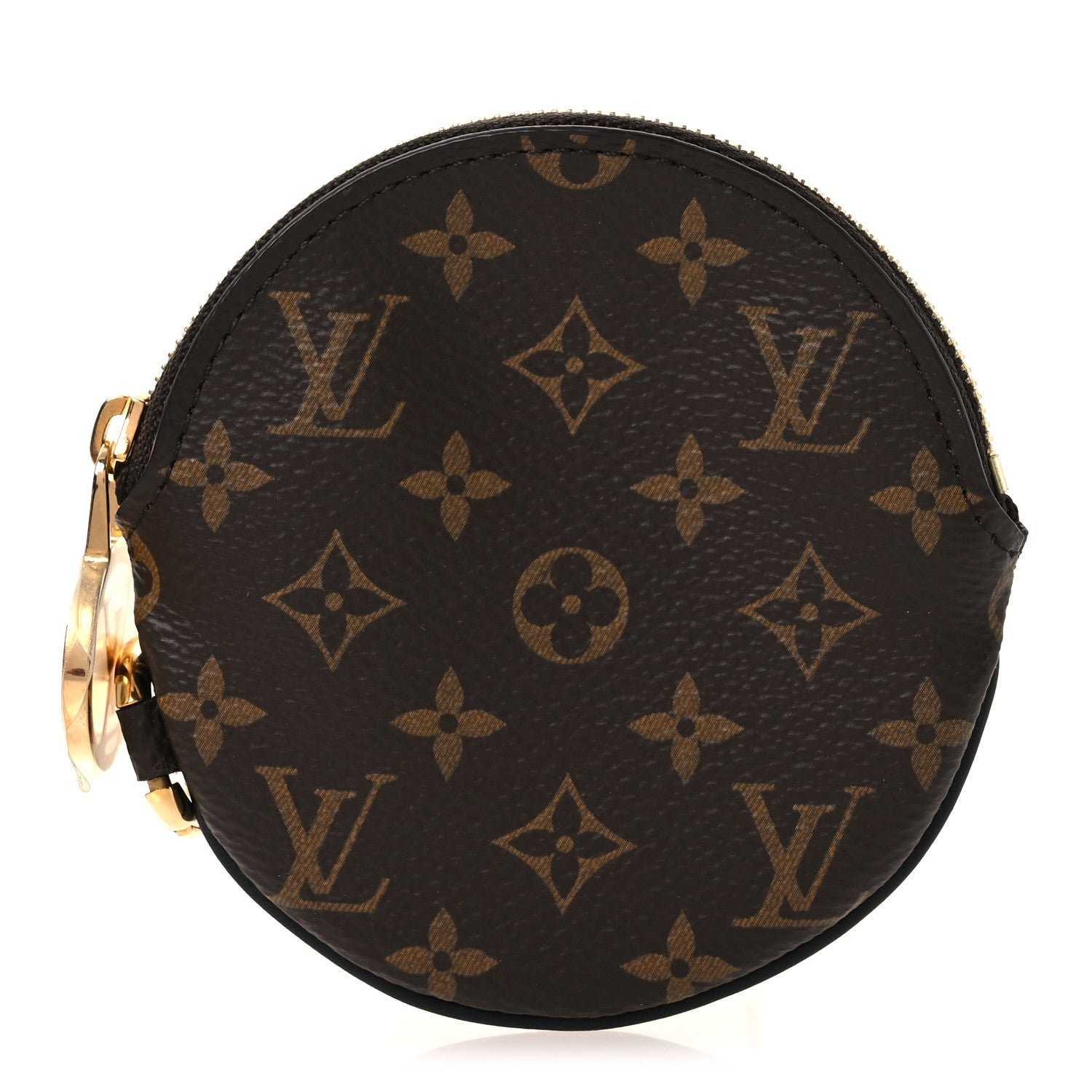 Louis Vuitton Mini Monogram Trio Pouch Round Coin Purse