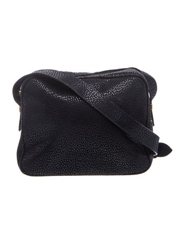 Suede Crossbody Bag