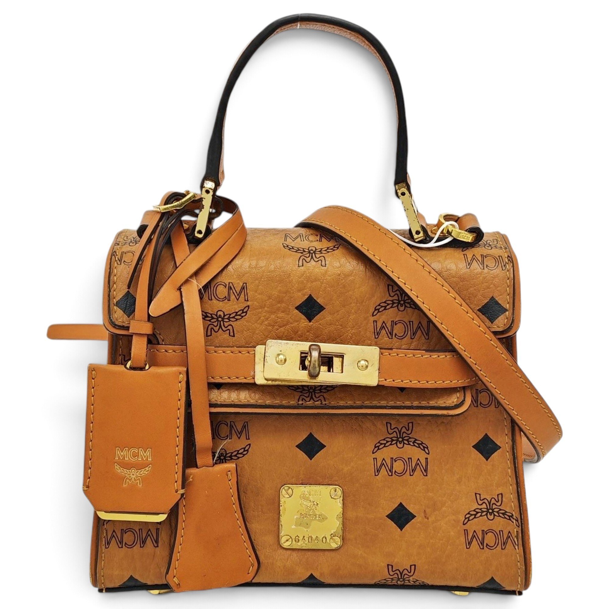 Leather handbag