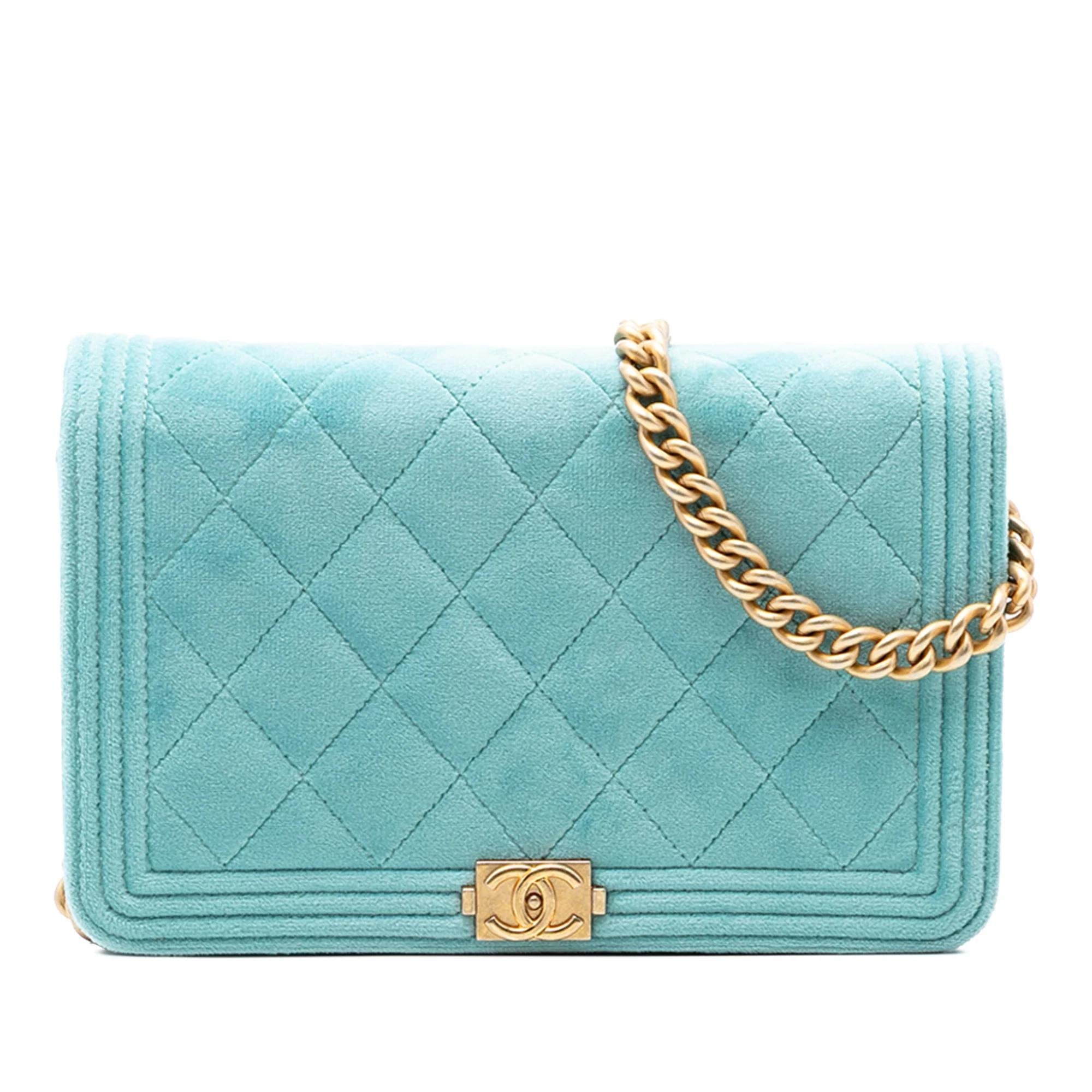 Boy velvet crossbody bag