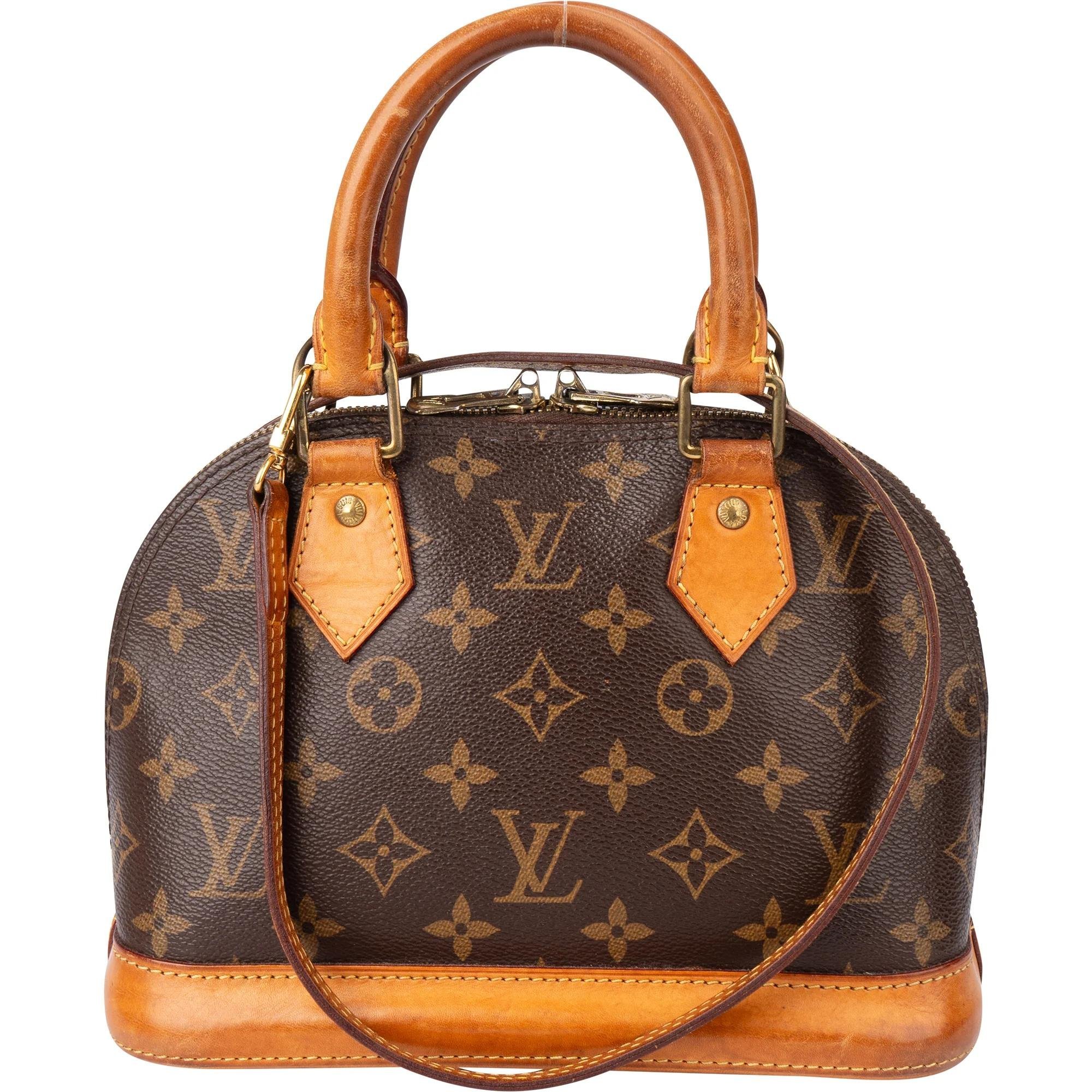 Alma leather handbag