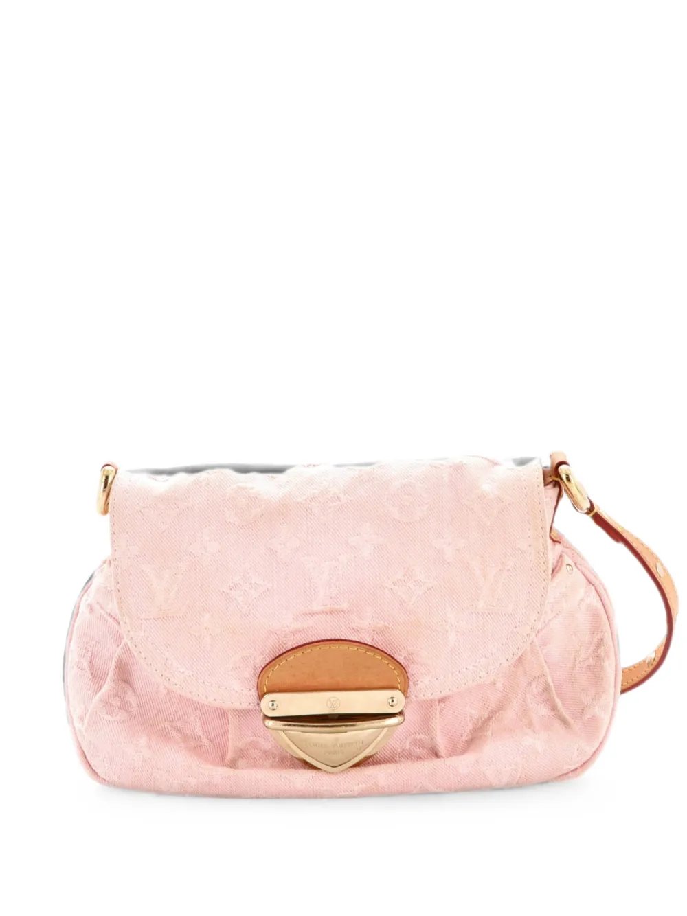 Sunset Handbag LV Remix Monogram Denim clutch bag