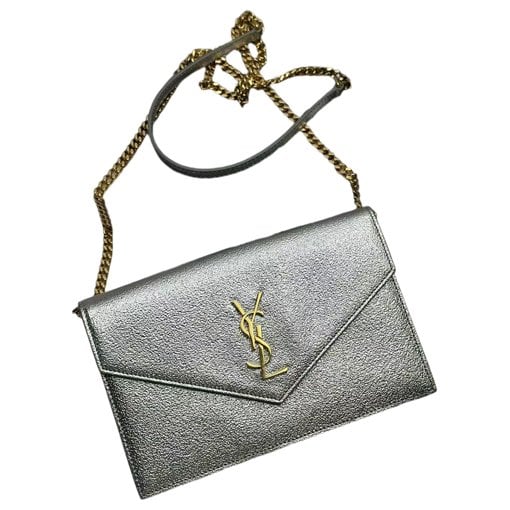 Portefeuille enveloppe leather handbag