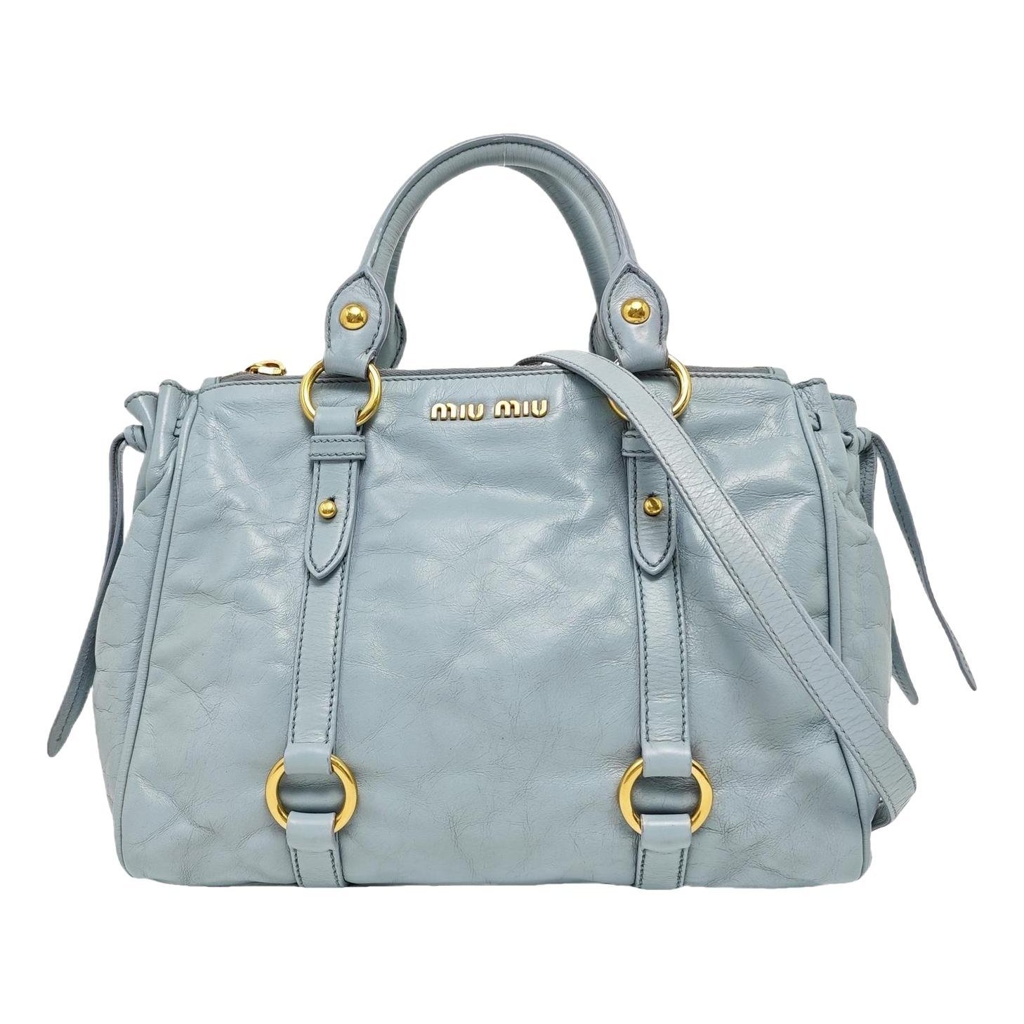 Vitello leather handbag