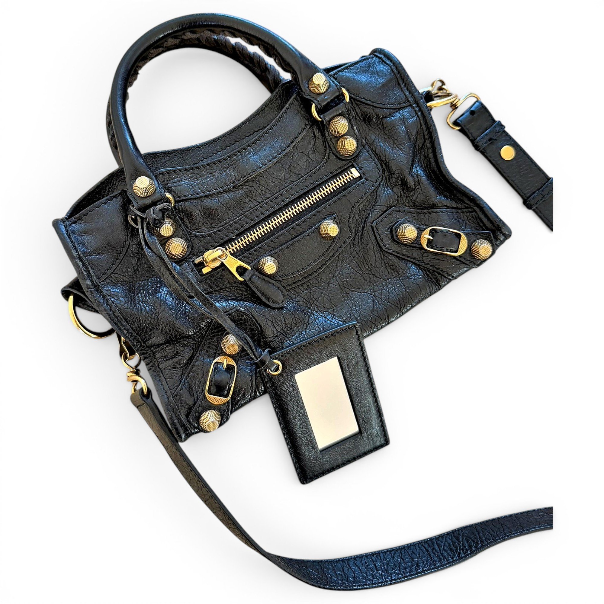 Balenciaga City leather handbag