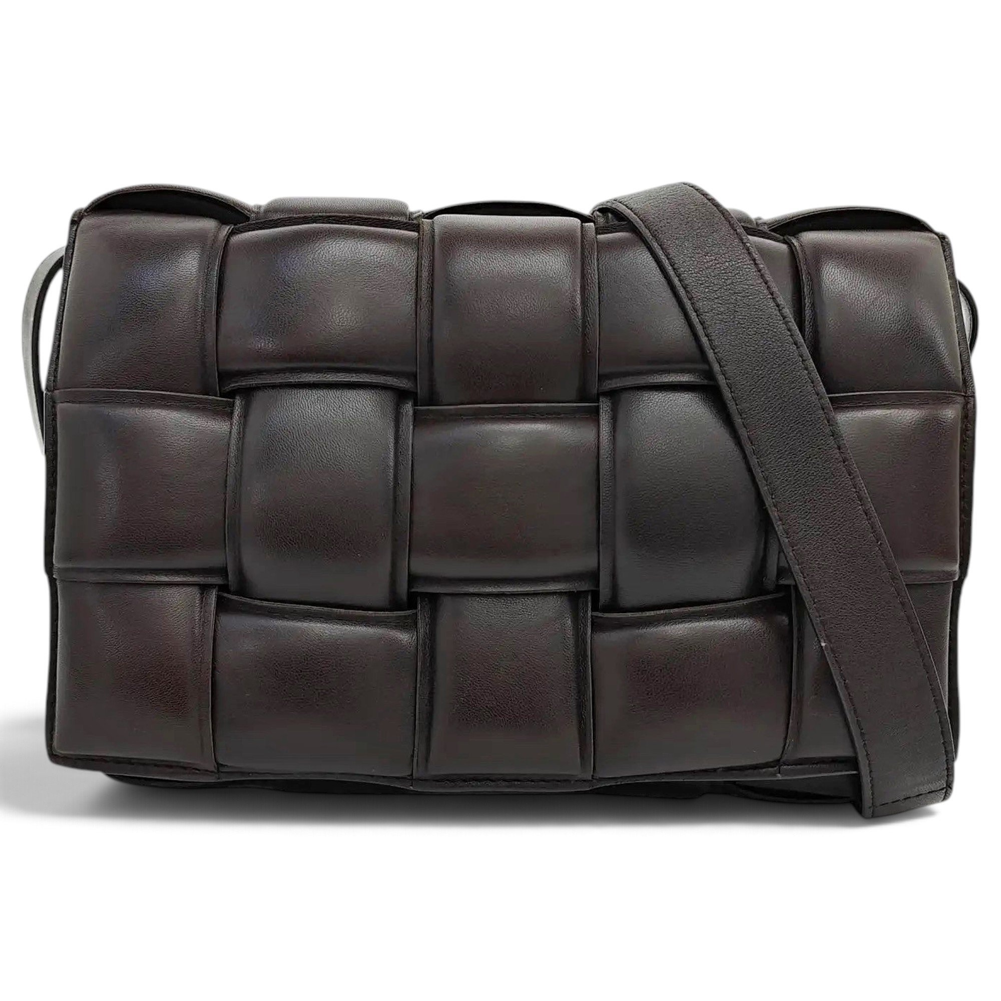 Cassette Padded leather crossbody bag