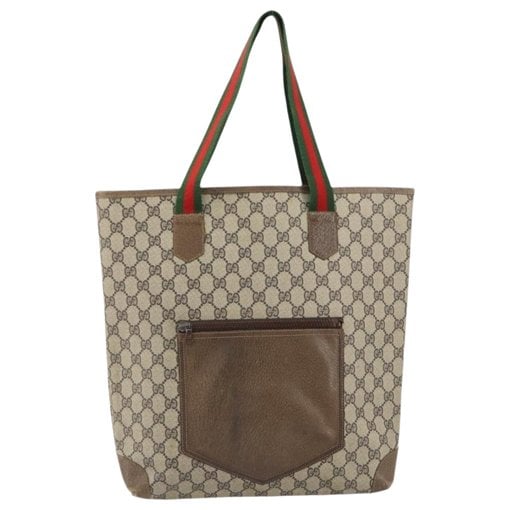 Leather tote