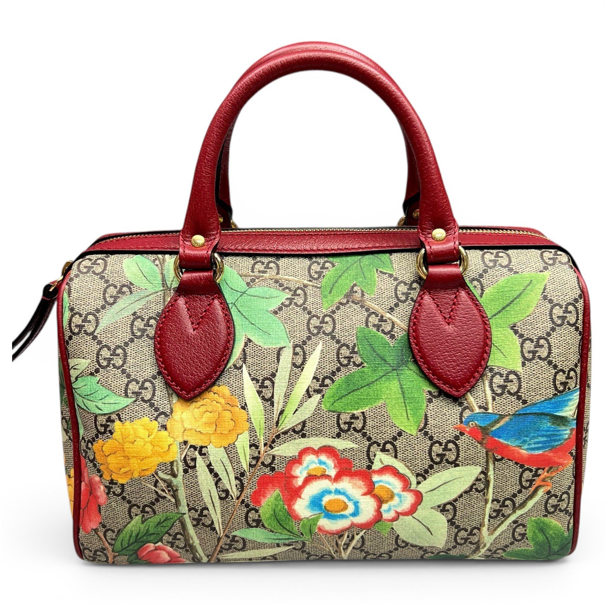 Boston vinyl handbag