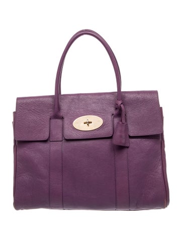 Leather Top Handle Bag