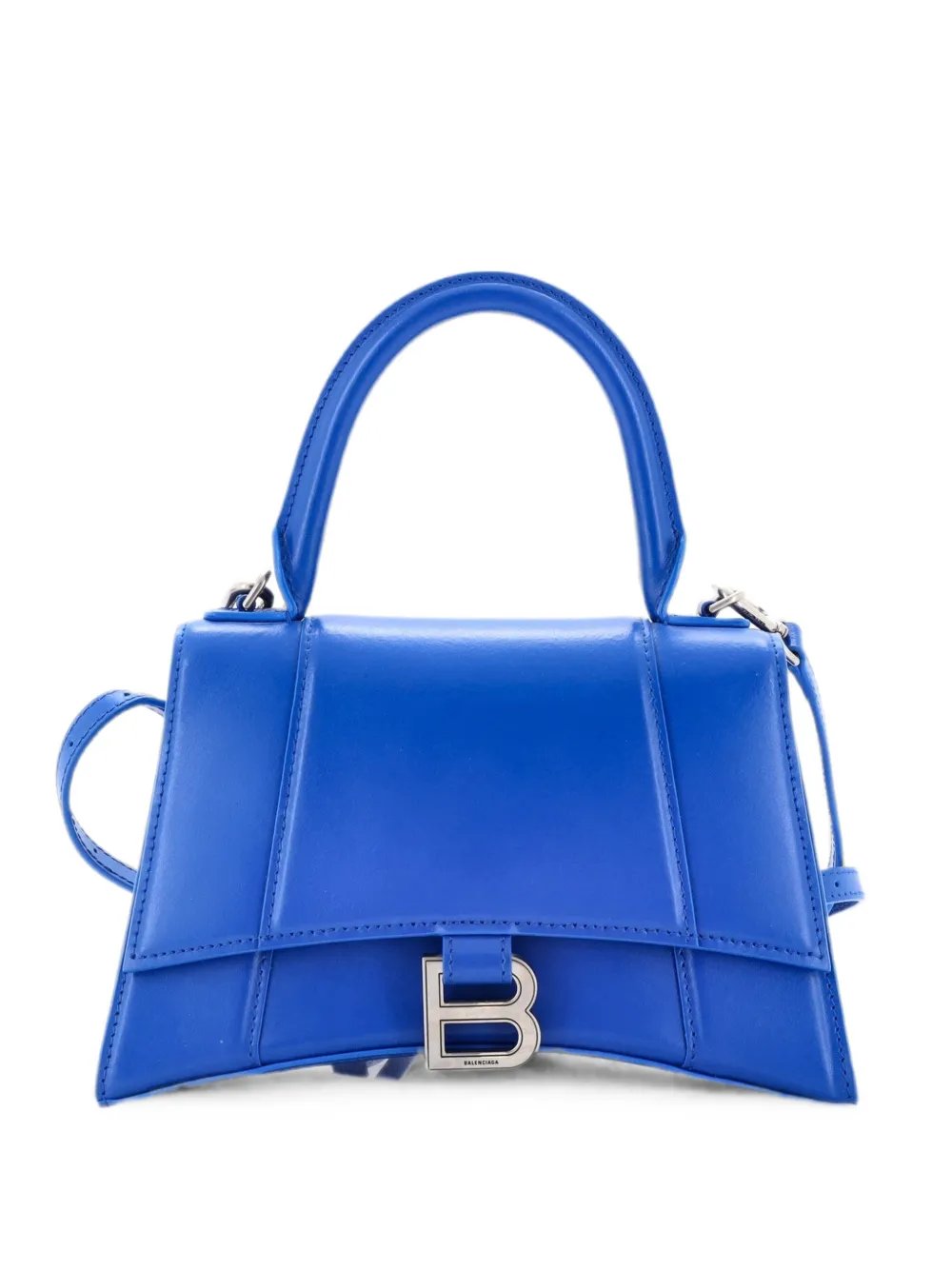 Hourglass Top Handle Bag Leather Small satchel