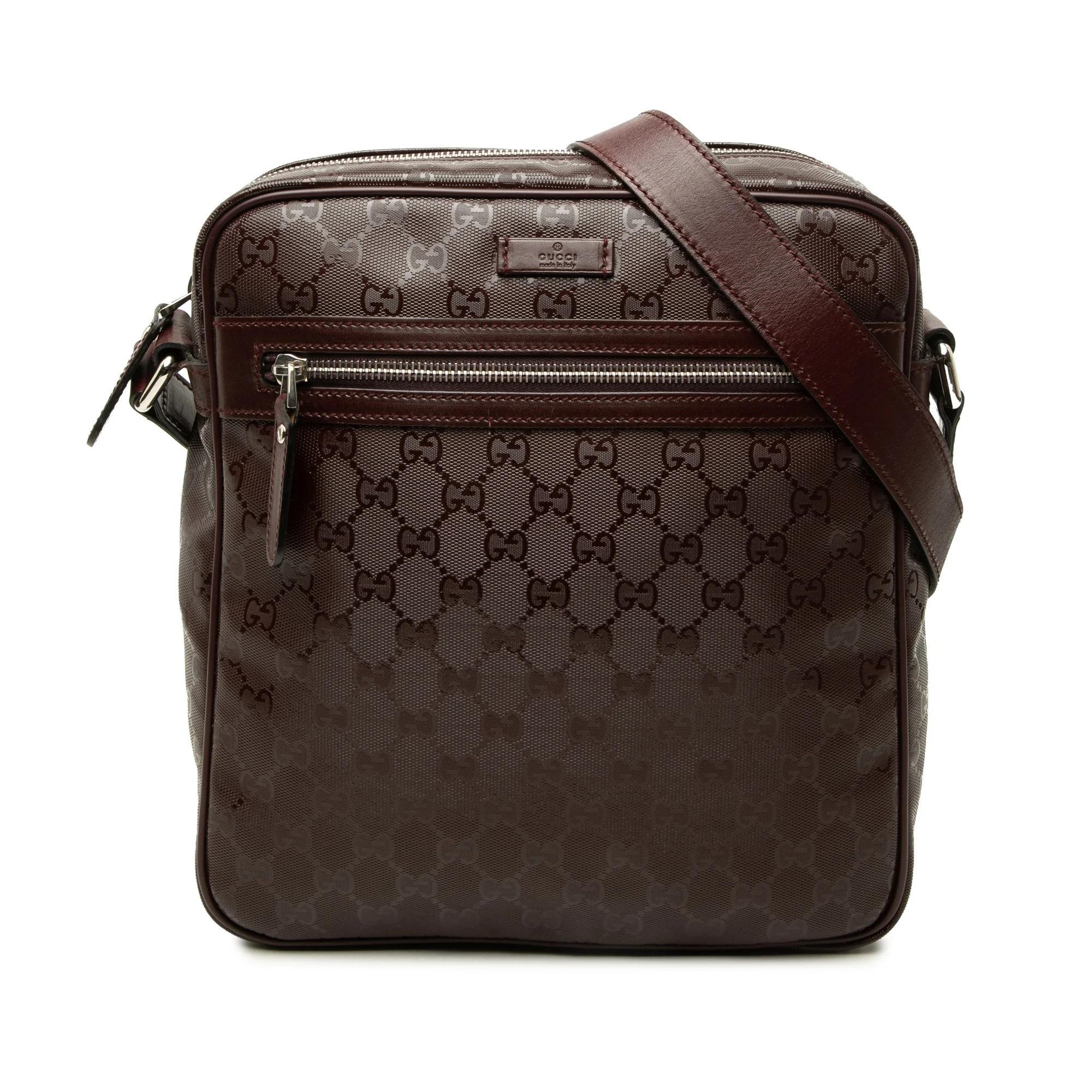 Gucci B leather handbag