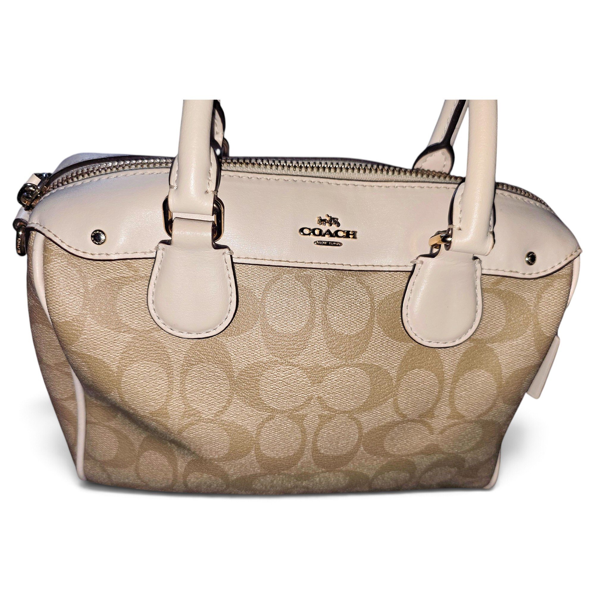 Leather satchel
