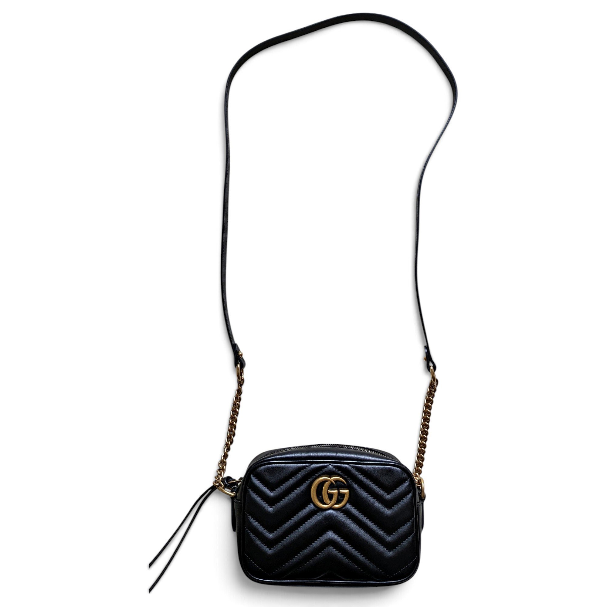 GG Marmont leather crossbody bag