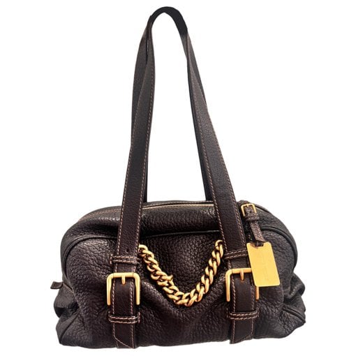 Leather handbag