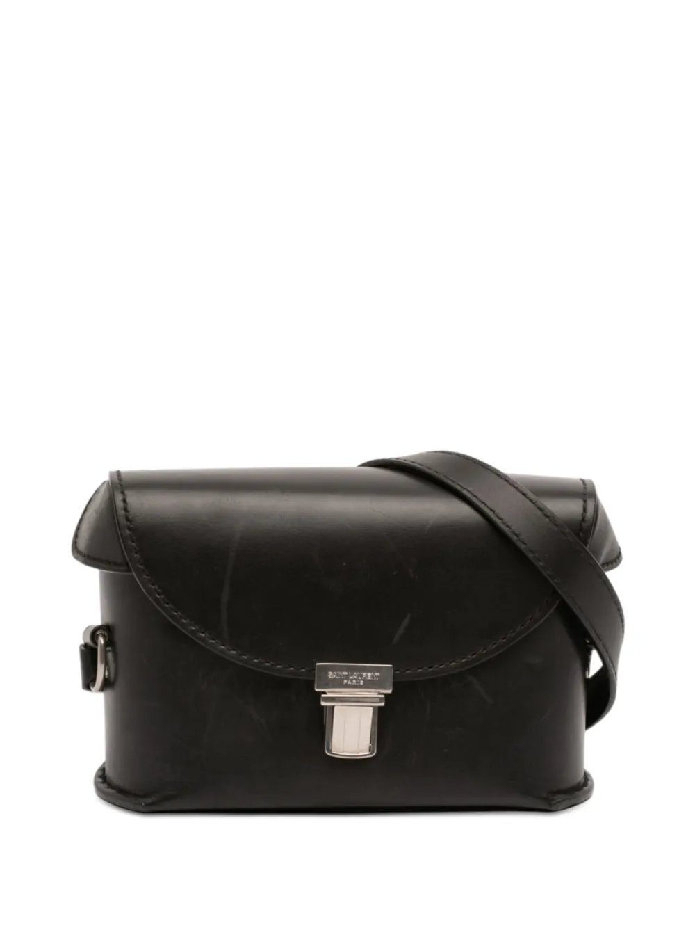 2022 Leather Tuc Box crossbody bag