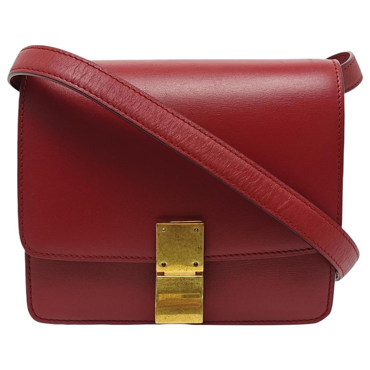 Leather mini bag